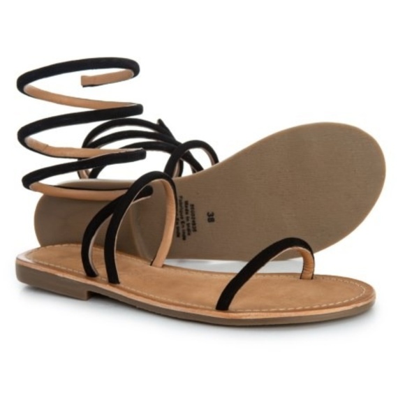 NEW Free People Havana Suede Gladiator Sandals - Picture 1 of 4